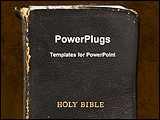 PowerPoint Template - religious book cover page